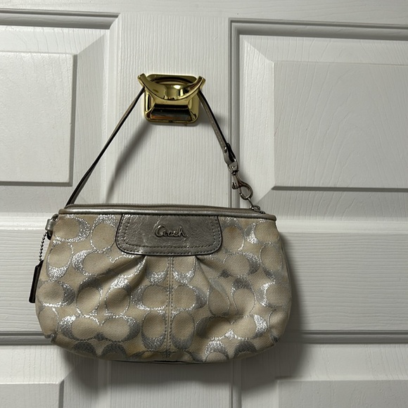 Coach Wristlet With Logo Tag - Picture 14 of 16